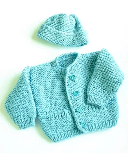 Robert Cardigan Pattern (Knit) Layered Multi-layer Single Layer
