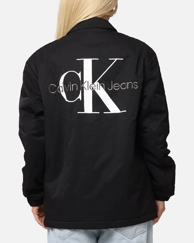 Calvin Klein Skater Jacket Black Denim Jacket Leather Jacket Suede Jacket
