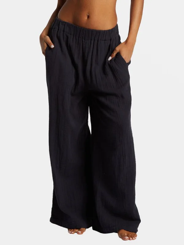 Follow Me Pant 2 Pants Casual Wide Pants