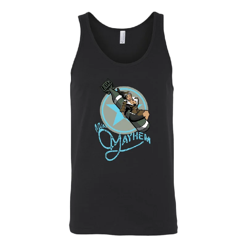 Miss Mayhem Tank Top rhinestone tank top
