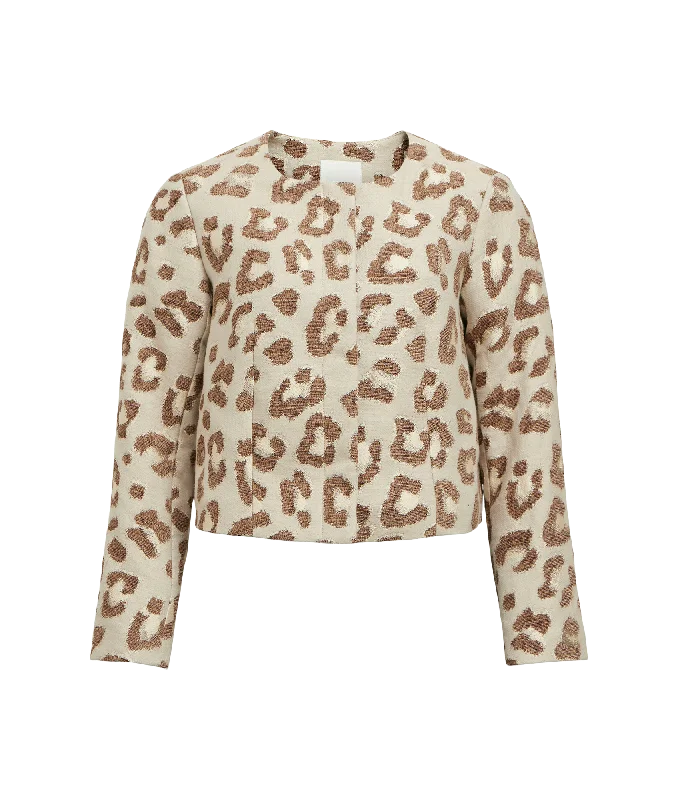 Louisa L/S Jacket - Multi Chenille Jacket Brocade Jacket Lace Jacket