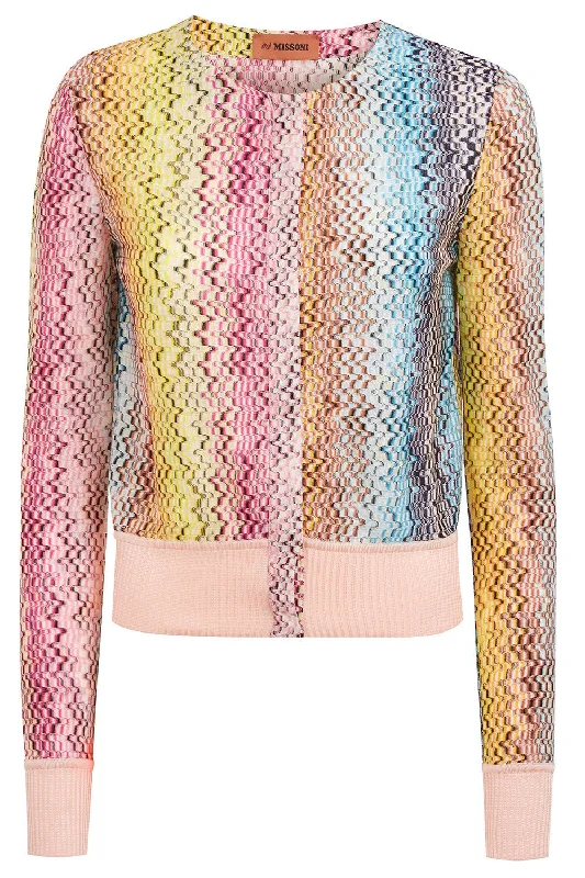 Vertical Cardigan Stretchy Elastic Breathable