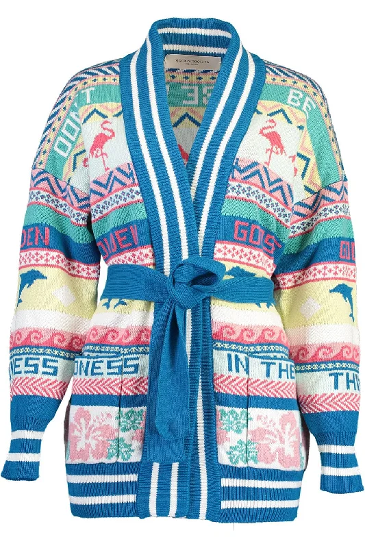 Journey W's Fair Isle Cardigan Modern Contemporary chic