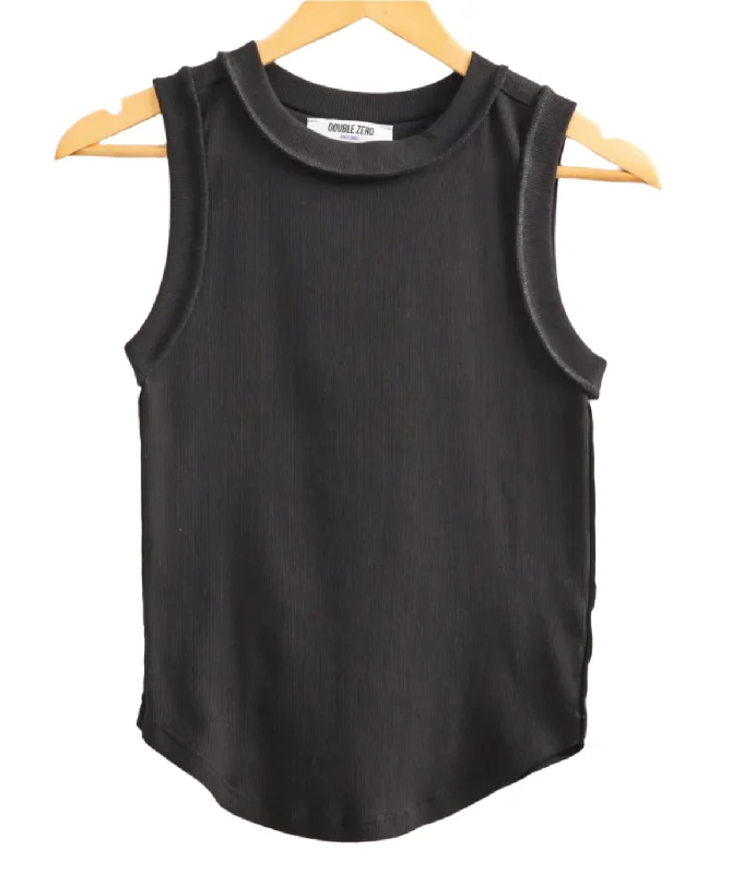Go With It Tank Top grey tank top