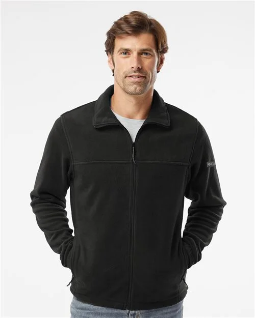Custom Embroidered - Columbia - Steens Mountain™ Full Zip 2.0 Jacket - 212478 Stand-Up Collar Roll-Neck Collar Turtle Neck