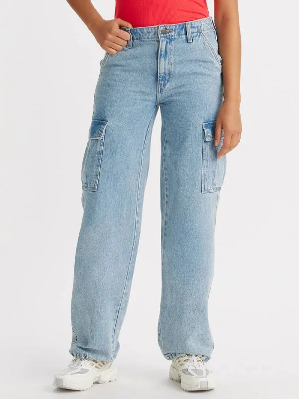 '94 Baggy Cargo Look At Me Pants Trendy Wide-Leg Pants