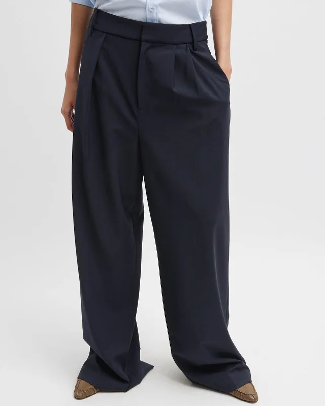 Tropical Wide Leg Stella Pants Soft Stretch Trousers