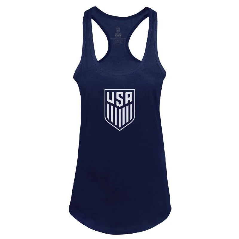 U.S. Soccer Women's Racerback Tank Top ivory tank top