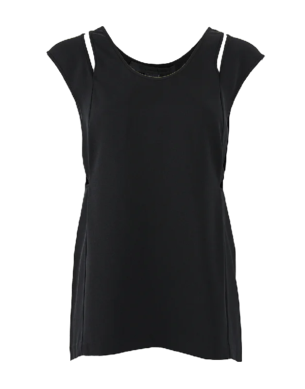 Layered Racerback Tank playful tank top
