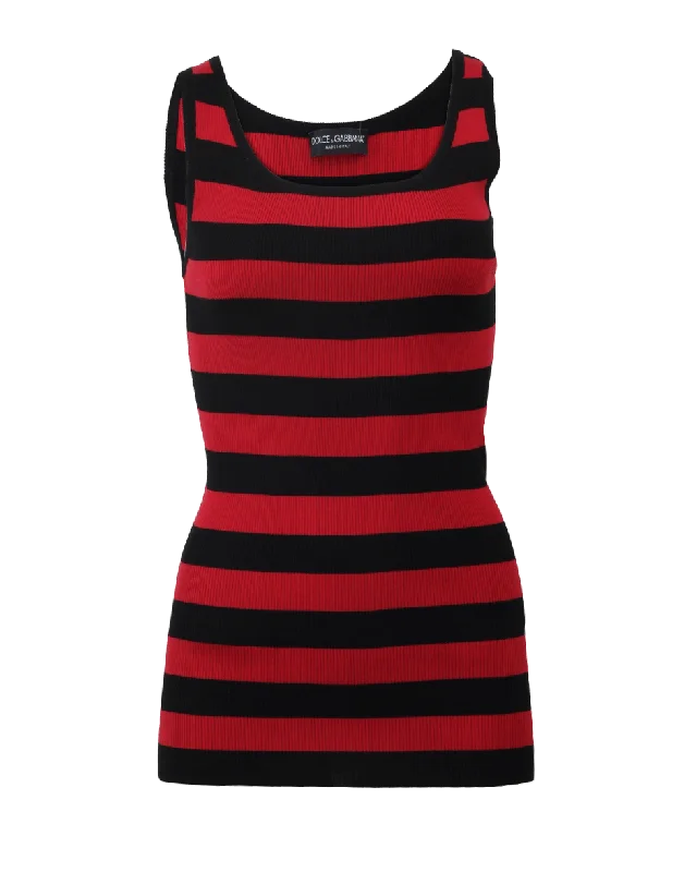 Stripe Tank sage tank top