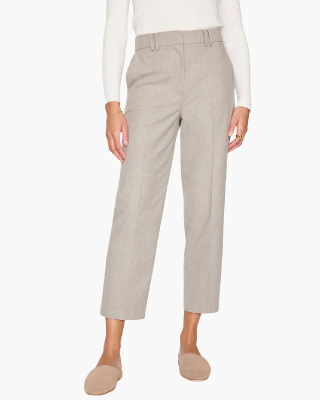 TALIA PANT IN WHISPER MELANGE Cozy Fitted Pants