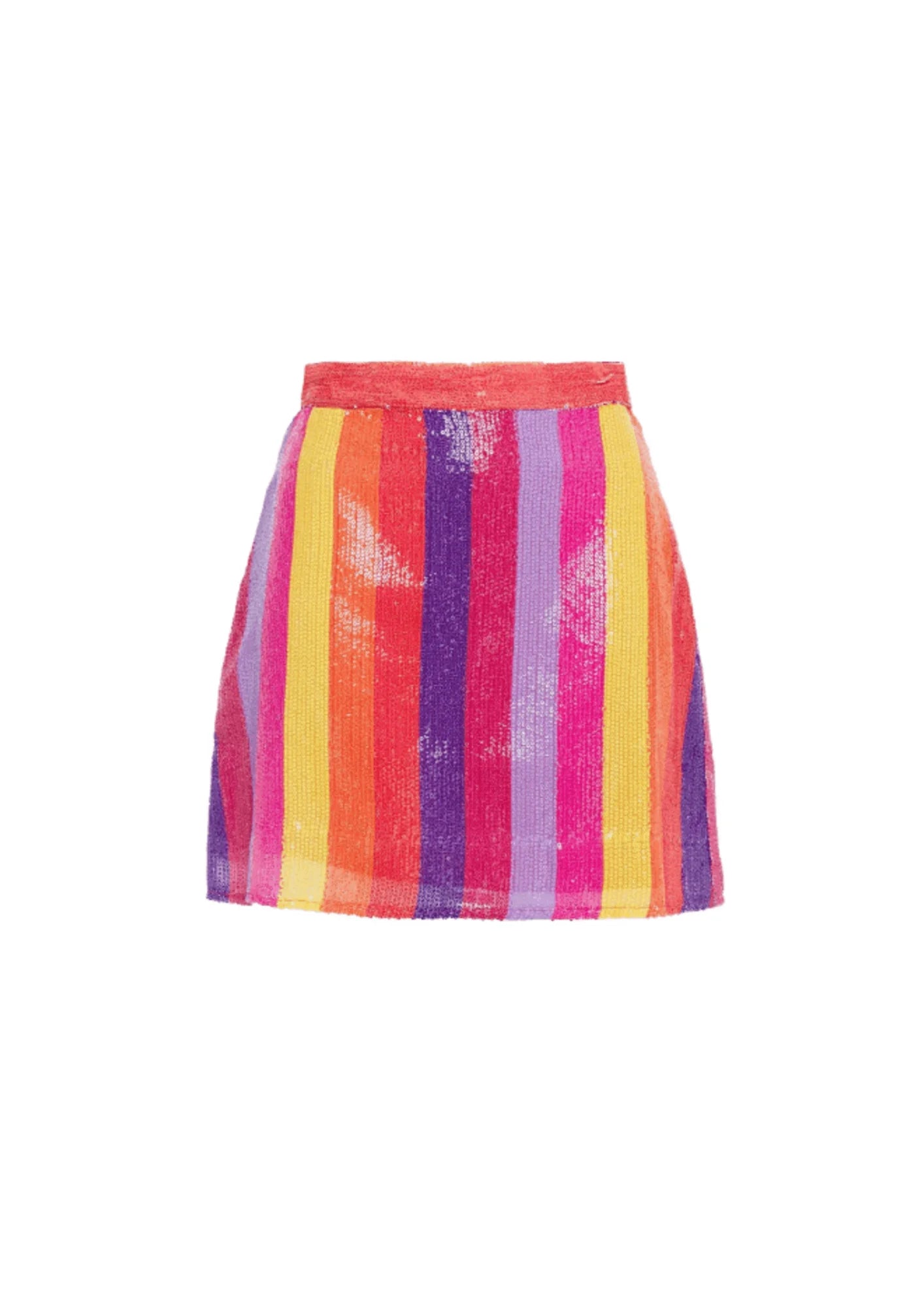 MULTICOLORED SEQUINED MINI SKIRT maxi skirt elegant
