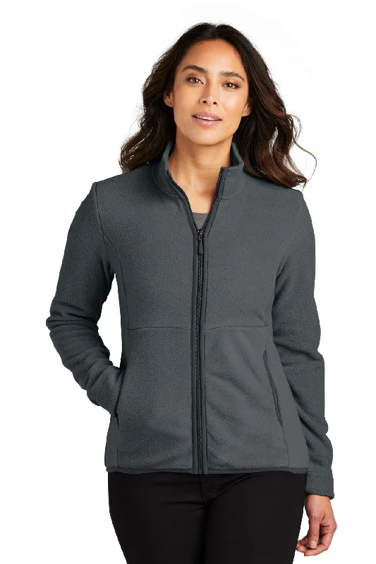Custom Embroidered - Port Authority® Women's Connection Fleece Jacket L110 Notch Collar Peter Pan Collar Cowl Neck Custom Embroidered - Port Authority® Women's Connection Fleece Jacket L110 Notch Collar Peter Pan Collar Cowl Neck