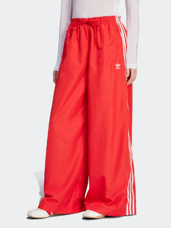 Oversized Track Better Scarlet Pants Comfortable Wide-Leg Pants
