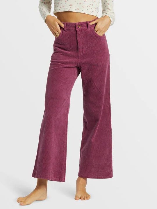 Be Free Cord Pants Comfortable Fleece Pants