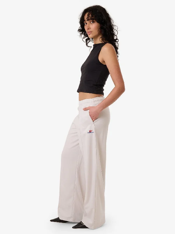 Navigate Track Pant - Chalk Fashionable Tapered Leg Pants