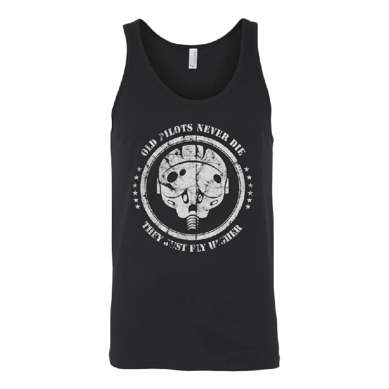 Old Pilots Never Die Tank Top stylish tank top