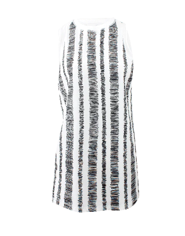 Cut-In Tank lace back tank