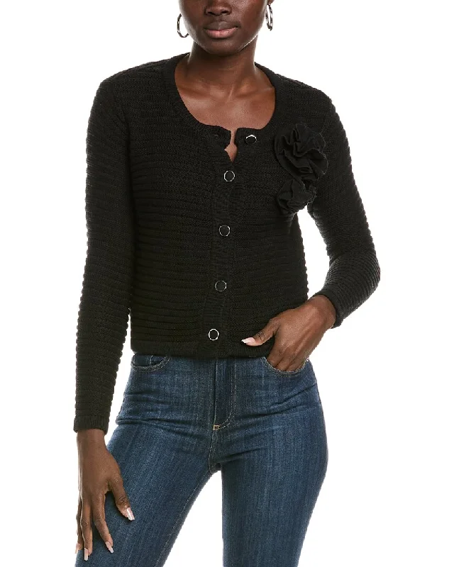 Central Park West Leo Cardigan Bright Pastel Dark
