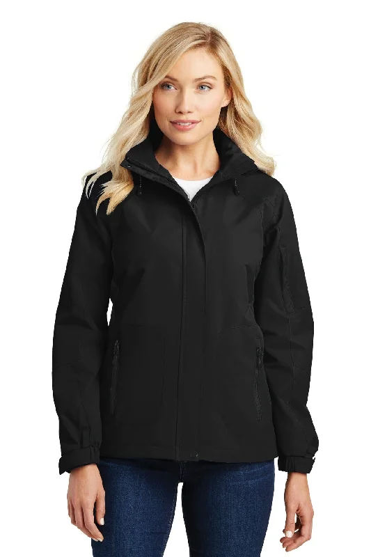Custom Embroidered - Port Authority® Women's All-Season II Jacket. L304 Ribbed Jacket Pleated Jacket Ruffled Jacket