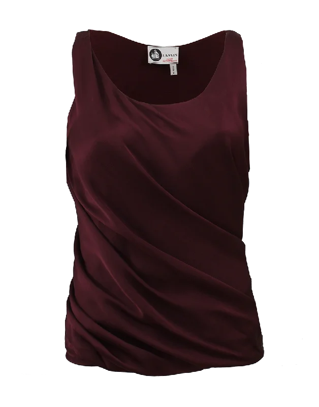 Sleeveless Scoop Neck Tank summer tank top
