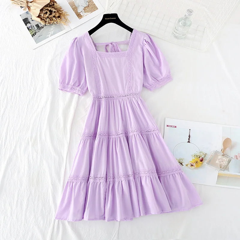 Gentle wind sweet loose doll skirt fairy super fairy series  4173 satin skirt smooth