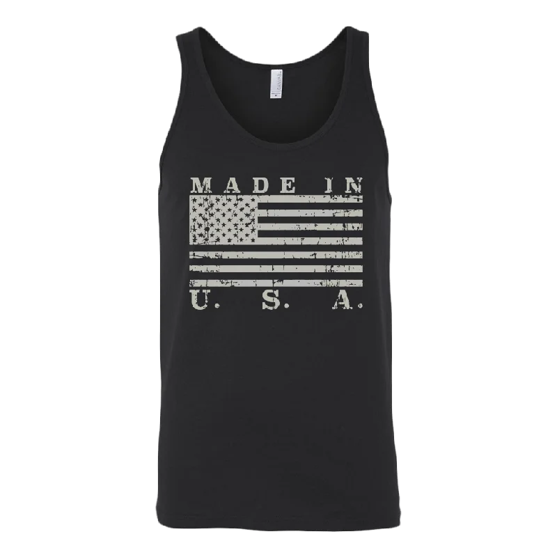 Made In USA Flag Tank Top casual tank top