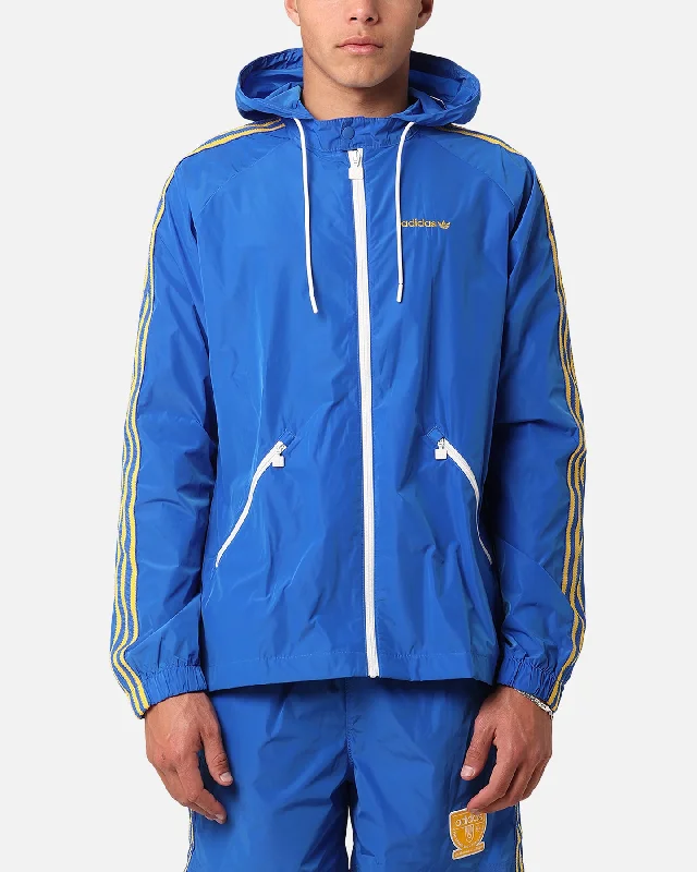 Adidas Windbreaker Jacket Blue Satin Jacket Silk Jacket Chiffon Jacket