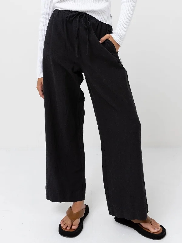 Classic Drawstring Pants Cozy Maternity Pants