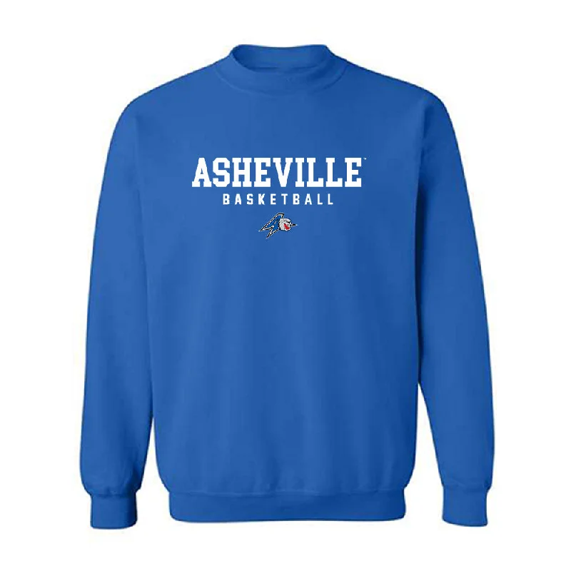 UNC Asheville - NCAA Women's Basketball : Trinity Barnes - Classic Shersey Crewneck Sweatshirt Hoodie with Bell Sleeves Flared Feminine UNC Asheville - NCAA Women's Basketball : Trinity Barnes - Classic Shersey Crewneck Sweatshirt Hoodie with Bell Sleeves Flared Feminine