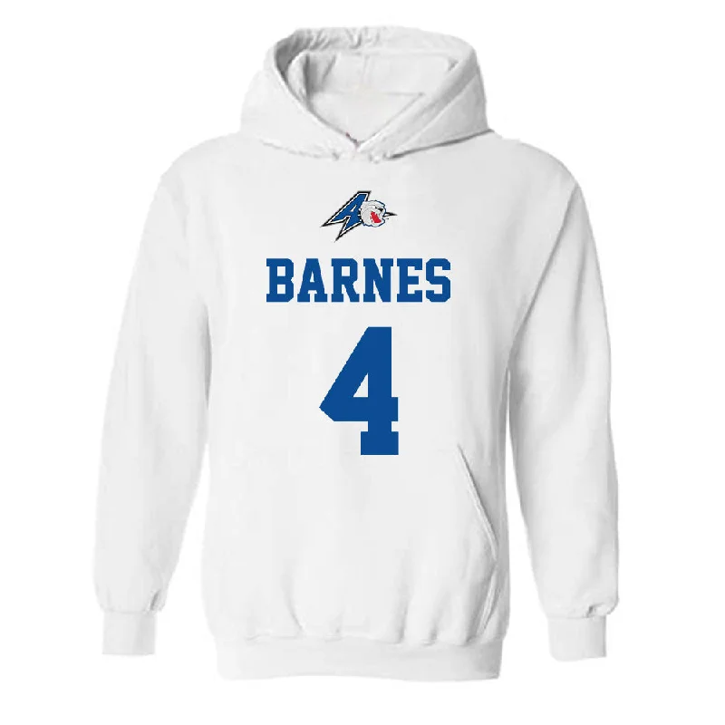 UNC Asheville - NCAA Women's Basketball : Trinity Barnes - Classic Shersey Hooded Sweatshirt Hoodie with Button Placket Classic Preppy UNC Asheville - NCAA Women's Basketball : Trinity Barnes - Classic Shersey Hooded Sweatshirt Hoodie with Button Placket Classic Preppy