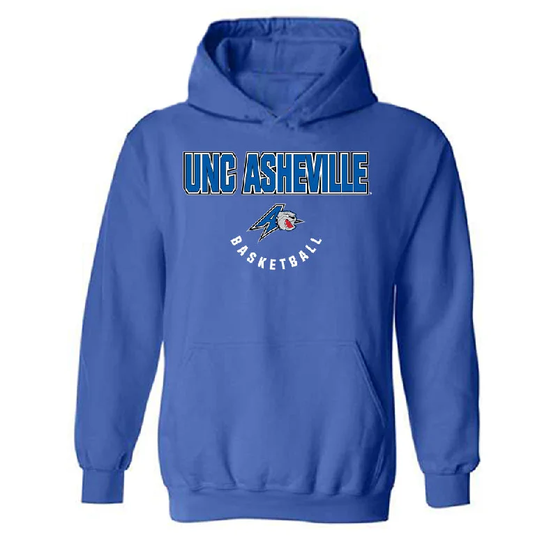 UNC Asheville - NCAA Women's Basketball : Trinity Barnes - Classic Shersey Hooded Sweatshirt Hoodie with Ribbed Neckline Snug Warm UNC Asheville - NCAA Women's Basketball : Trinity Barnes - Classic Shersey Hooded Sweatshirt Hoodie with Ribbed Neckline Snug Warm