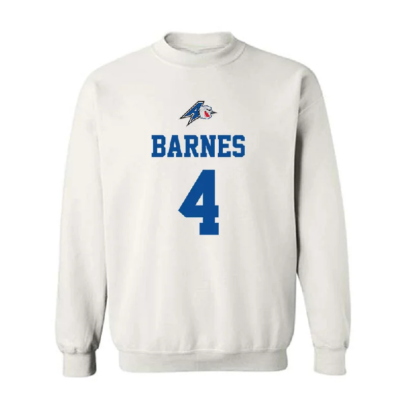 UNC Asheville - NCAA Women's Basketball : Trinity Barnes - Classic Shersey Crewneck Sweatshirt Hoodie with Set-In Sleeves Structured Classic UNC Asheville - NCAA Women's Basketball : Trinity Barnes - Classic Shersey Crewneck Sweatshirt Hoodie with Set-In Sleeves Structured Classic