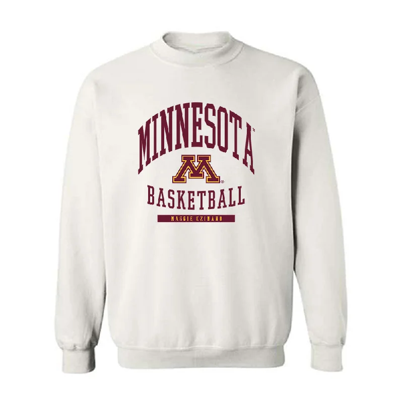 Minnesota - NCAA Women's Basketball : Maggie Czinano - Classic Fashion Shersey Crewneck Sweatshirt Hoodie with Oversized Fit Loose Comfortable Minnesota - NCAA Women's Basketball : Maggie Czinano - Classic Fashion Shersey Crewneck Sweatshirt Hoodie with Oversized Fit Loose Comfortable